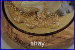 Reuge Music Box Huddersfield Fusee Pocket Watch Rabbit Skull Alice in Wonderland