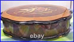 Reuge Music Box Phantom of The Opera Music of the Night clouding on top