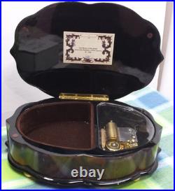 Reuge Music Box Phantom of The Opera Music of the Night clouding on top