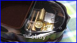 Reuge Music Box Phantom of The Opera Music of the Night clouding on top