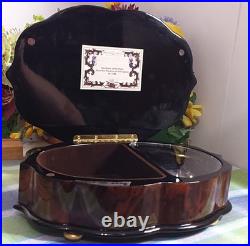Reuge Music Box Phantom of The Opera Music of the Night clouding on top