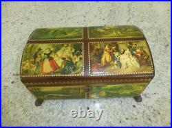 Reuge Music Box Swiss Movement 50Key 4Songs Play The Sound of Music & More