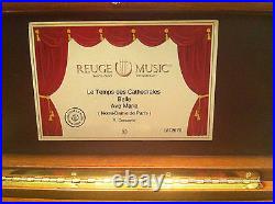 Reuge Music Classic 3.72 Note Music Box-Notre-Dame de Paris-R. Cocciante-3 Part