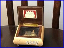 Reuge Music Jewish Music Box Rare and Vintage Judaica Item Bat Mitzvah Gift