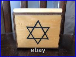 Reuge Music Jewish Music Box Rare and Vintage Judaica Item Bat Mitzvah Gift