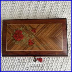 Reuge Music Sainte Croix Switzerland MadeIn Italy Music Jewelry Box Wedding Song