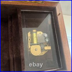 Reuge Music Sainte Croix Switzerland MadeIn Italy Music Jewelry Box Wedding Song