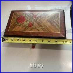 Reuge Music Sainte Croix Switzerland MadeIn Italy Music Jewelry Box Wedding Song