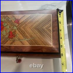 Reuge Music Sainte Croix Switzerland MadeIn Italy Music Jewelry Box Wedding Song