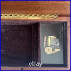 Reuge Music Sainte Croix Switzerland MadeIn Italy Music Jewelry Box Wedding Song