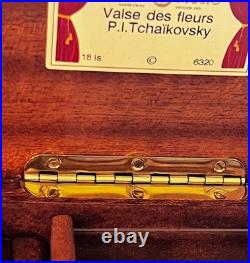 Reuge Musical Jewelry Box With 18 Note- Disney's Some day my prince will come
