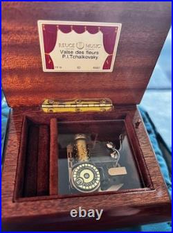 Reuge Musical Jewelry Box With 18 Note- Disney's Some day my prince will come