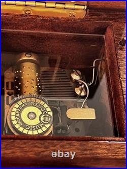 Reuge Musical Jewelry Box With 18 Note- Disney's Some day my prince will come