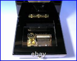 Reuge R4248-000 36 note music box ring case (jewelry box for ring) gift