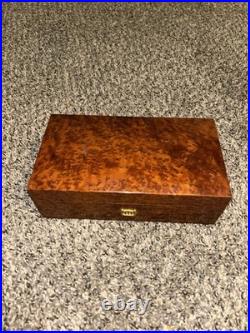Reuge Saint-Croix Vintage Wooden Music Box 3/72 Made In Switzerland Works Great