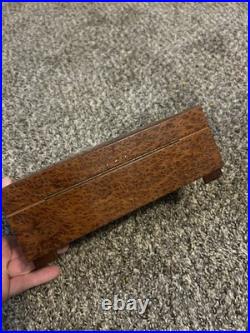 Reuge Saint-Croix Vintage Wooden Music Box 3/72 Made In Switzerland Works Great