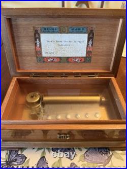 Reuge Sainte Croix CH 372 Switzerland Music Box Laras Theme Dr Zhivago N G2U