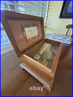 Reuge Sainte Croix CH 372 Switzerland Music Box Laras Theme Dr Zhivago N G2U