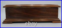 Reuge Sainte Croix Music Box Includes Original Box Footed Inlaid 37278 CH3/72