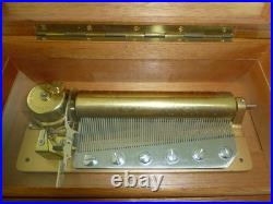 Reuge Sainte Croix Switzerland Music Box CH 3/72- LARA'S THEME DR. ZHIVAGO
