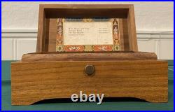 Reuge Sainte Croix Switzerland Swiss Music Box 4/50 Strauss 4 Songs 50 Note