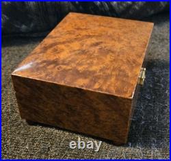 Reuge Sainte Croix Switzerland Wooden Music Box, works