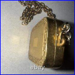 Reuge Ste. Croix Vintage Music Box Swiss Made Miniature Music Box Working Rare