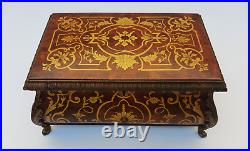 Reuge Swiss 3/72 Music Box Hungarian Rhapsody Liszt King's Box VIDEO