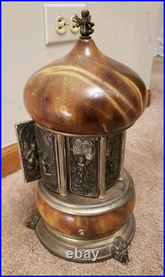 Reuge Swiss Menuet Lipstick Holder Music Box Dr Zhivago Strangers in the Night