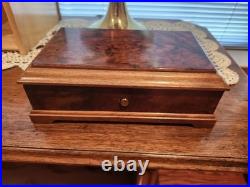 Reuge Swiss Music Box 72 Keys 3 Songs LBeethoven 37216 Burl InlayWorkin G2U