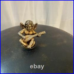 Reuge Swiss Musical Carousel Lipstick Cigarette Holder Music Box Italy RARE