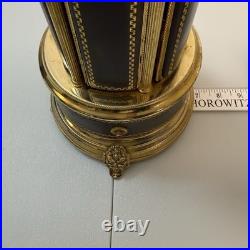 Reuge Swiss Musical Carousel Lipstick Cigarette Holder Music Box Italy RARE