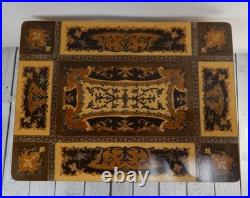 Reuge Vintage Music Box Table Jewelry Box with Dr Zhivago Laras Theme