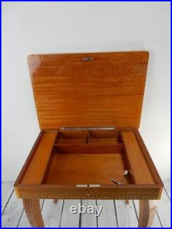 Reuge Vintage Music Box Table Jewelry Box with Dr Zhivago Laras Theme