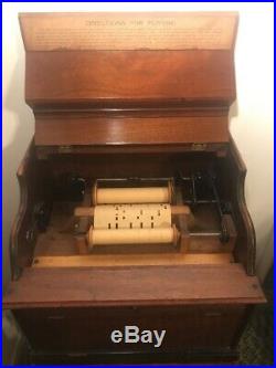 Roller Organ -organette The Improved Celestina