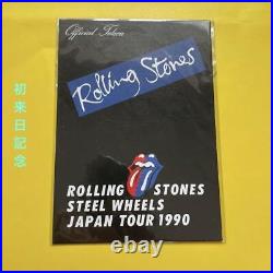 Rolling Stones First Visit to Japan Commemorative Goods 1990 used from Japan