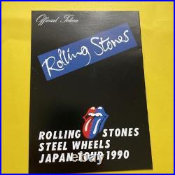 Rolling Stones First Visit to Japan Commemorative Goods 1990 used from Japan