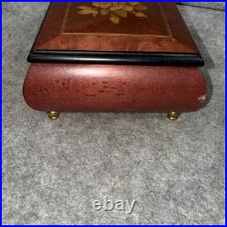 Romance Reuge Jewelry Music Box Switzerland The Magic Flute With Key