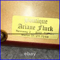 Romance Reuge Jewelry Music Box Switzerland The Magic Flute With Key
