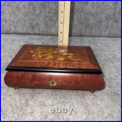 Romance Reuge Jewelry Music Box Switzerland The Magic Flute With Key