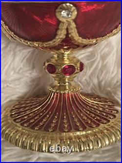 Romanov Musical Carousel Music Box Faberge Cut
