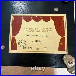 Ryujyu Music Box REUGE MUSIC Titanic 72 Notes