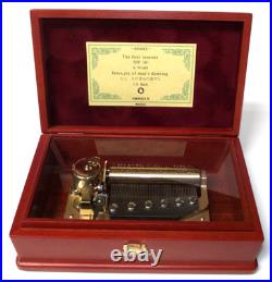 SANKYO ORPHEUS 50 Note Canon Music Box Vivaldi Four Seasons Bach Jesus Joy JAPAN