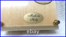 SPLENDID ITALIAN MUSIC BOX Inlaid Wood-Glossy Butterfly-Barcarolle NEW
