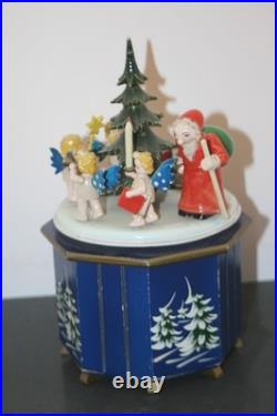 STEINBACH Music Box Christmas THORENS West Germany Vintage