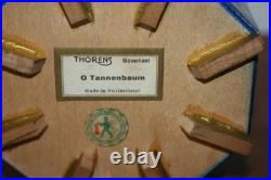 STEINBACH Music Box Christmas THORENS West Germany Vintage
