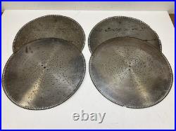 STELLA MUSIC BOX 15 1/2 DISC Lot x 12 vintage antique metal TRILBY Two Step