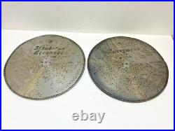 STELLA MUSIC BOX 15 1/2 DISC Lot x 13 vintage antique metal Babes in Toyland