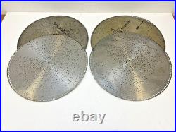 STELLA MUSIC BOX 15 1/2 DISC Lot x 13 vintage antique metal Babes in Toyland