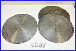 STELLA MUSIC BOX 15 1/2 DISC Lot x 13 vintage antique metal Babes in Toyland